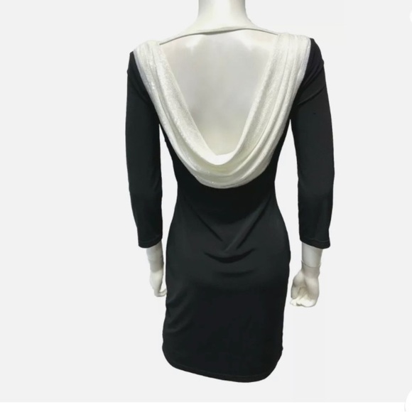 Calvin Klein white and Black Dress Size 10 NWOT - Picture 2 of 4